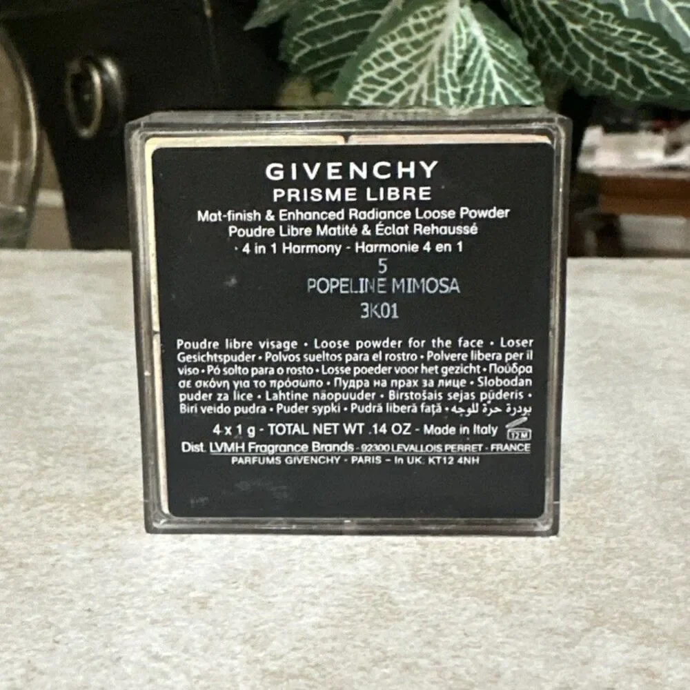 Givenchy Prisme Libre 5 Popeline Mimosa 4 In1 1 4g Sealed Original Formula